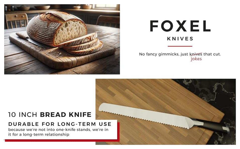 Foxel bread knife high quality bread knife premium bread knife